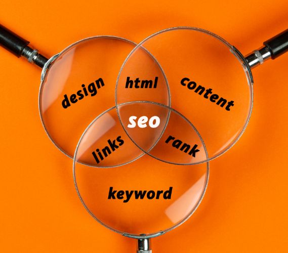 Team working on laptops