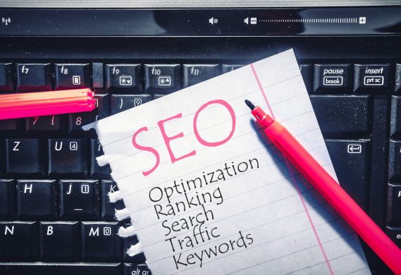 Team working on laptops