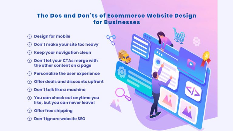 The Dos and Don’ts of Ecommerce Website Design for Business Success